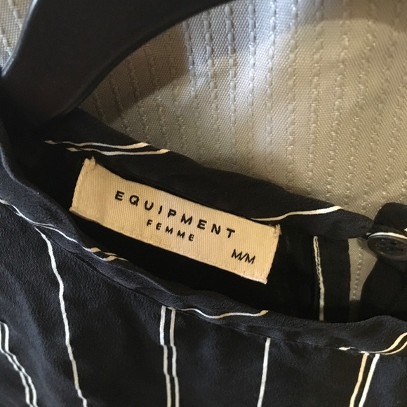 Equipment 100% Silk Dress w/ Pockets - Picture 4 of 8